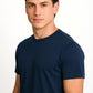 Mercerized Supima Crew Neck T-Shirt