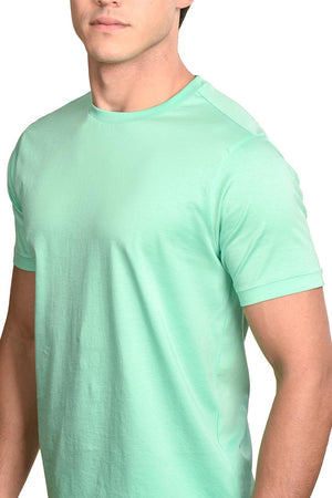 Mercerized Supima Crew Neck T-Shirt