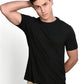 Mercerized Supima Crew Neck T-Shirt